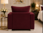 Sloane Fabric 1 Seat Sofa - Sloane Single Seater - Sloane Single Seater Sofa – Contemporary Soft Upholstery - Image 4