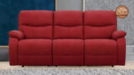 Roma Fabric 3 Seat Sofa