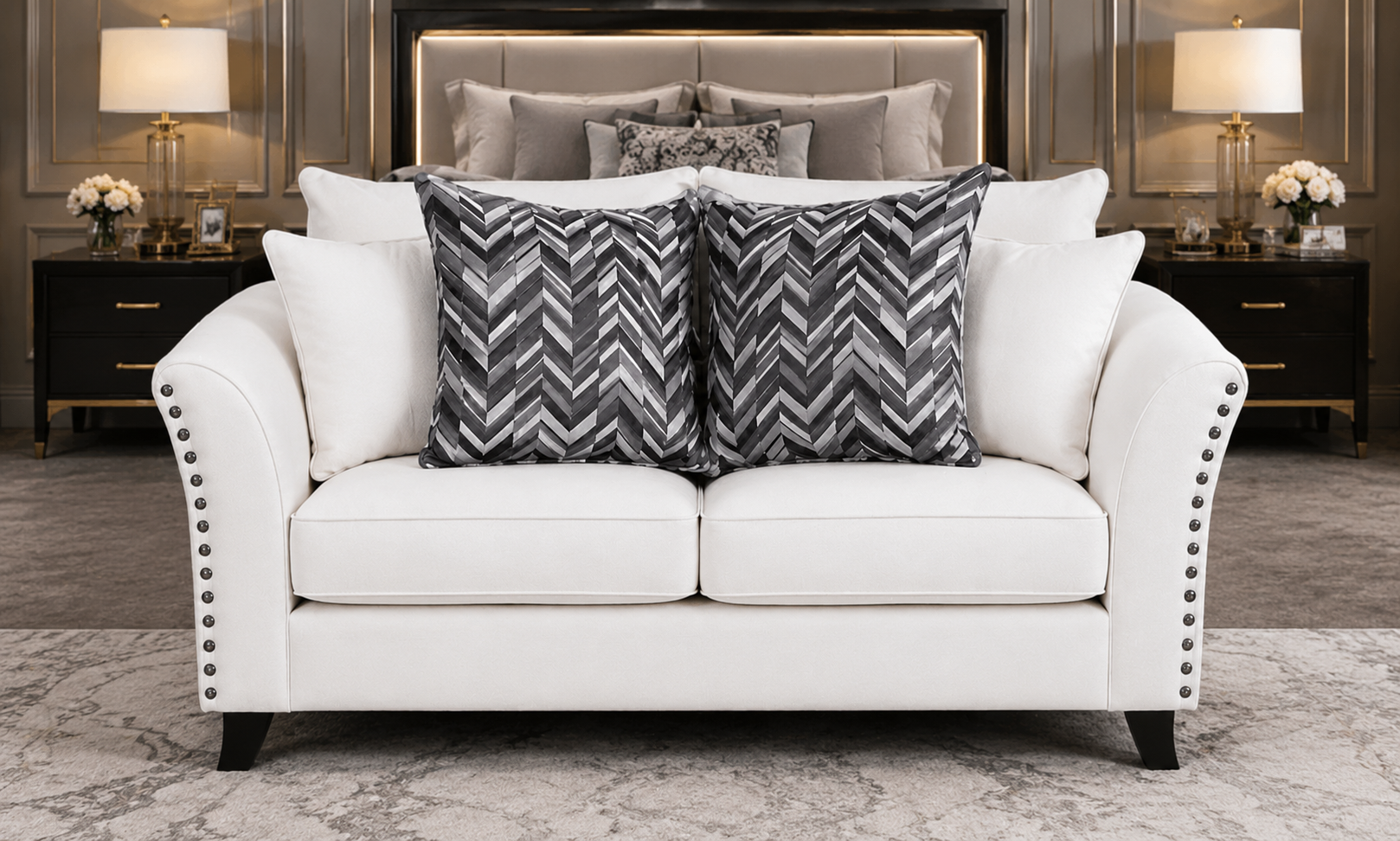 1 Harrison 2-Seater Sofa - Stylish Harrison Sofa - Image 1
