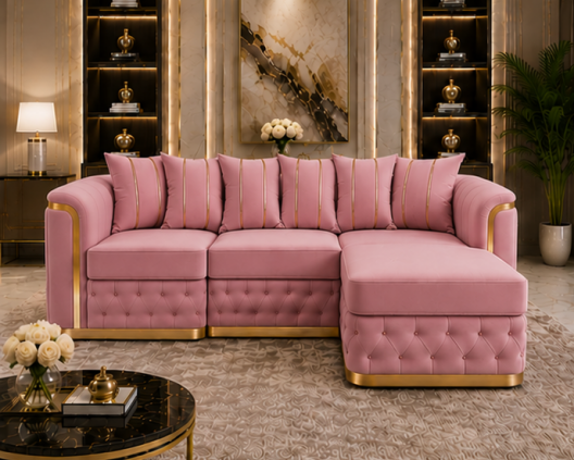 17 Comfortable Madrid 4 Seater Sofa - Image 1