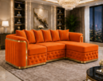 Madrid Luxe Living L-Shape Sofa - Image 2