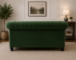 Nicole Sofa Green – 2 Seater Stylish Velvet Sofa - Image 5