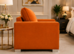 Sloane One Seater Sofa - Sloane Single Seater Sofa - Modern Premium Lounge - Image 3