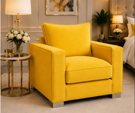 658665 Sloane Single Seater - Stylish Lounge Chair - Image 1