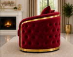 Madrid Plush & Stylish 2-Seater Sofa - Madrid 2-Seater Sofa – Modern Stylish Living Sofa - Image 4