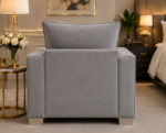 Sloane Modern Single Sofa , Sloane Single Seater Sofa – Premium Modern Sofa - Image 4