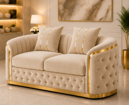 Sofa 2 Seater - Madrid 2-Seater Sofa – Modern Comfort Lounge