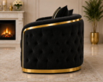 Sofa 3-Seater - Madrid 3-Seater Sofa – Stylish Soft Cushion Living Sofa - Modern Stylish Fabric Sofa - Image 4