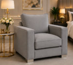 Sloane Modern Single Sofa , Sloane Single Seater Sofa – Premium Modern Sofa - Image 2
