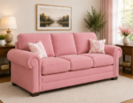 Verona Fabric 3 Seat Sofa - Image 3