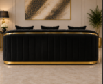 Sofa 3-Seater - Madrid 3-Seater Sofa – Stylish Soft Cushion Living Sofa - Modern Stylish Fabric Sofa - Image 3