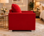 Sloane Premium Single Sofa - Sloane Single Seater Sofa – Comfortable Soft Upholstered Sofa - Image 3
