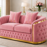 Madrid Stylish 2-Seater Sofa , 2-Seater Sofa – Comfortable Modern Upholstered Sofa - Premium Sofa 2 Seater
