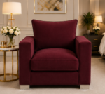 Sloane Fabric 1 Seat Sofa - Sloane Single Seater - Sloane Single Seater Sofa – Contemporary Soft Upholstery - Image 2