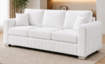 Lilly 3 Seater Sofa  – Soft Cushion Sofa - Image 3