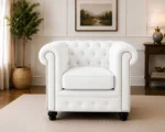 Nicole Sofa Velvet – Luxury Sofa - Nicole One Seater Sofa