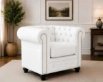 Nicole Sofa Velvet – Luxury Sofa - Nicole One Seater Sofa - Image 2