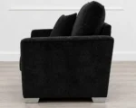 Dylan 1-Seater Sofa – Modern Black Sofa - Image 3