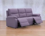 Lilac Fabric Recliner Sofa – Modern 3 Seater Living Room Sofa - Image 2