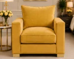 Sloane Elite 1 Seater Sofa - Sloane Single Seater Sofa – Modern Premium Lounge - Image 2
