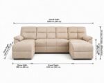 ROMA Sofa Premium Five Sofa - Image 5