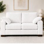 Modern 2-Seater Sofa - White Dylan 2 Seater Sofa