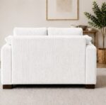 Modern 2-Seater Sofa - White Dylan 2 Seater Sofa - Image 4