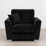 Dylan 1-Seater Sofa – Modern Black Sofa