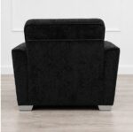 Dylan 1-Seater Sofa – Modern Black Sofa - Image 4