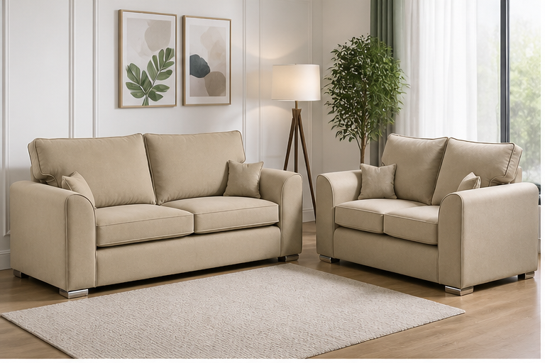 1 (1) Dylan 3+2 Seater Sofa Set – Luxury & Modern Comfort - Image 1