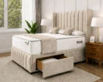 King Size Divan Bed with Simple Storage Solution - King Size Bed - Image 5