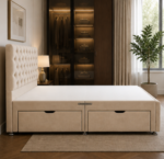 Stylish Double Divan Bed Frame – Comfortable & Modern Style - Image 4