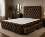 Modern King Size Divan Bed Frame – Premium Quality Furniture
