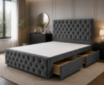 Elegant King Size Divan Bed Frame – Strong & Stylish Design