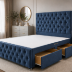 Designer King Size Divan Bed Frame – Elegant & Strong Construction