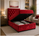 Luxury Single Ottoman Storage Bed - Image 2