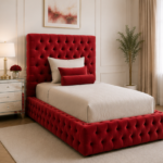Ambassador Luxury Single Bed - Red Single Bed