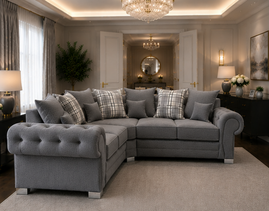 10 Corner Five Seater Sofa - Verona L Shape Corner Sofa - Image 1