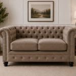 Nicole Two Seater Fabric Sofa