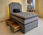 King Size Divan Bed with Minimal Design