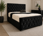 Super King Size Bed Frame - Florida New Black Bed Frame - Image 5