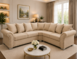 Harrison Premium Family Sofa – Large Corner L Shape Sofa - 5 Seater Sofa - Image 3
