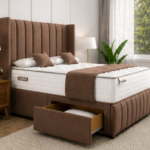 King Size Divan Bed with Elegant Storage Design