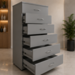 Chest of Six Drawers - Premium 6 Drawer Storage Chest