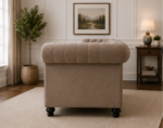 Nicole Two Seater Fabric Sofa - Image 3