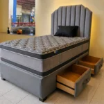 Premium Double Divan Bed with 2 Drawers