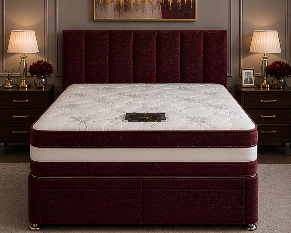 12 Elegant Super King Size Divan Bed Frame – Contemporary Design - Image 1