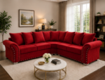 Large Corner L Shape 5 Seater Sofa - Harrison Premium Family Sofa - Image 2