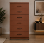 Large 6 Drawer Bedroom Chest – Spacious 6 Chest of Drawers - Image 3