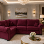 Ashwin 4 Seater Sofa – Modern Living Corner Sofa - 4 Seater Stylish Sofa